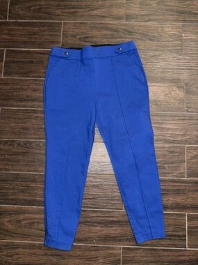 Maurices Royal Blue High-Waist Ponte Pants